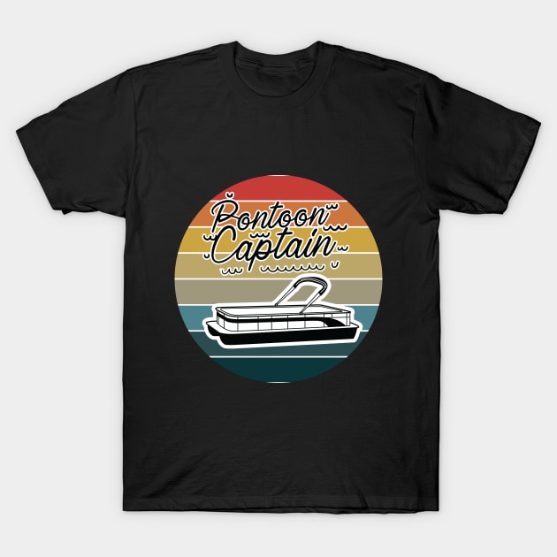 Pontoon Captain T-Shirt by Dream zone